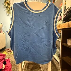 Sports illustrated Blue tennis sweater tennis 🎾